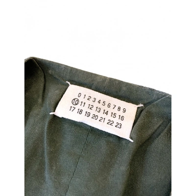 Pre-owned Maison Margiela Wool Jacket In Grey