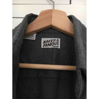 Pre-owned Naked & Famous Grey Cotton Shirts