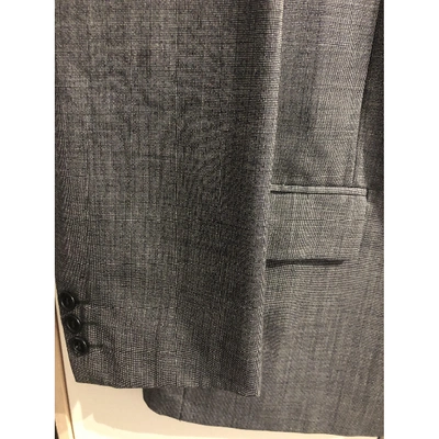 Pre-owned Balmain Wool Jacket In Grey