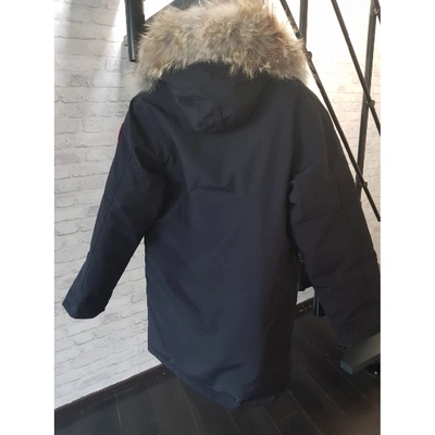 Pre-owned Canada Goose Navy Coat