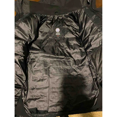 Pre-owned Canada Goose Black Synthetic Coat