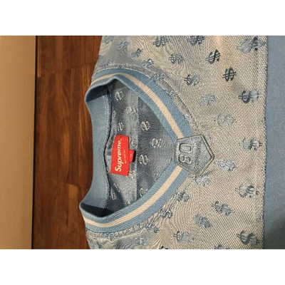 Pre-owned Supreme Blue T-shirts