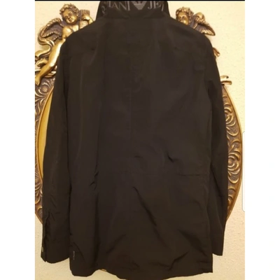 Pre-owned Armani Jeans Jacket In Black