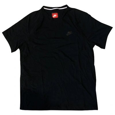 Pre-owned Nike Black Cotton T-shirt