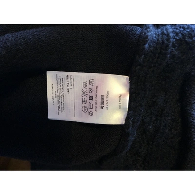 Pre-owned Valentino Navy Wool Knitwear & Sweatshirts