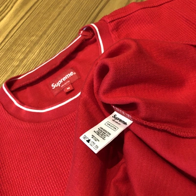 Pre-owned Supreme Red Cotton T-shirt