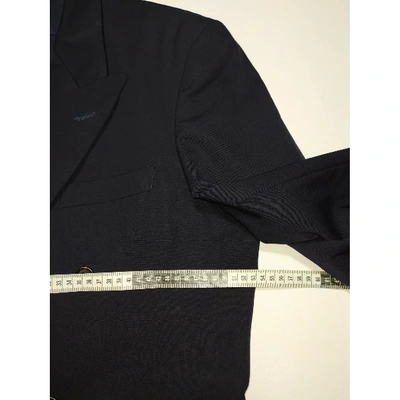 Pre-owned Margaret Howell Wool Coat In Black