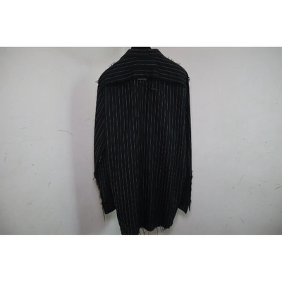 Pre-owned Givenchy Wool Shirt In Black
