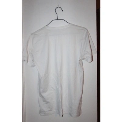 Pre-owned Azzaro White Cotton T-shirts