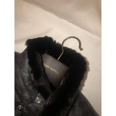 Rabbit jacket Louis Vuitton Black size M International in Rabbit - 32365668