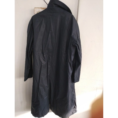 HERNO Pre-owned Trenchcoat In Blue
