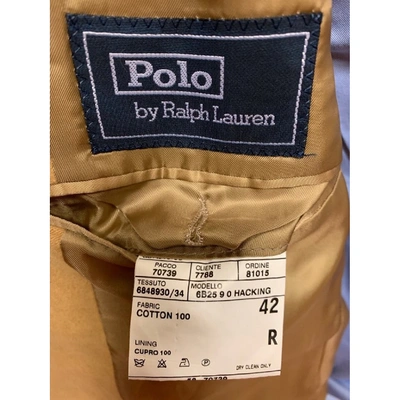 Pre-owned Polo Ralph Lauren Beige Cotton Jacket