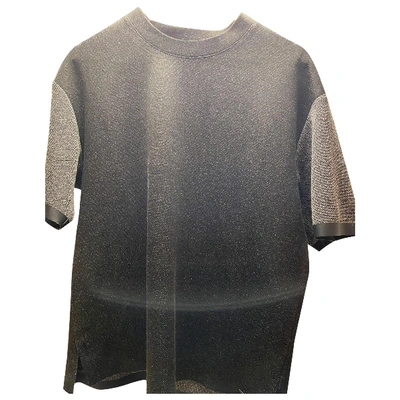 Pre-owned Diesel Black Polyester T-shirt