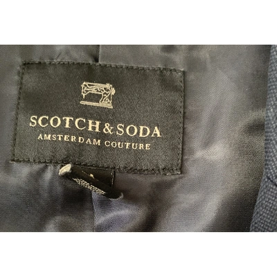 Pre-owned Scotch & Soda Navy Cotton Jacket