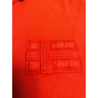 Pre-owned Napapijri Polo Shirt In Red