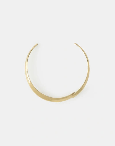 Shop Lafayette 148 Ribbon Collar Necklace In Yellow