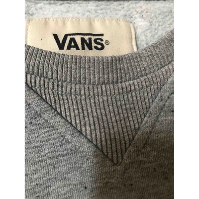 Pre-owned Vans Sweatshirt In Grey