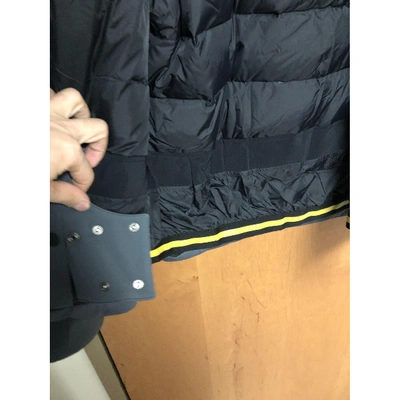 Pre-owned Fendi Anthracite Synthetic Coat