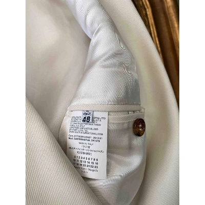 Pre-owned Maison Margiela White Jacket