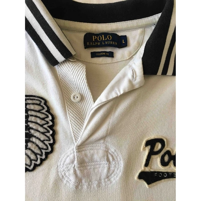 Pre-owned Polo Ralph Lauren White Cotton T-shirts
