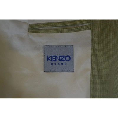 Pre-owned Kenzo Wool Vest In Beige