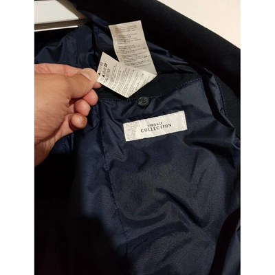 Pre-owned Versace Jacket In Blue