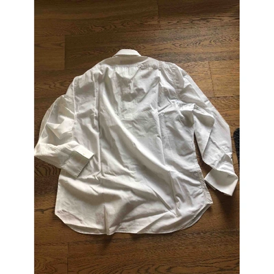 Pre-owned Dolce & Gabbana White Cotton Shirts