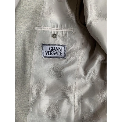 Pre-owned Versace Cashmere Vest In Beige