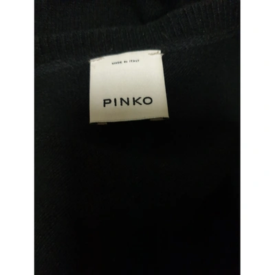 Pre-owned Pinko Wool Pull In Black
