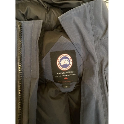 Pre-owned Canada Goose Expedition Blue Coat