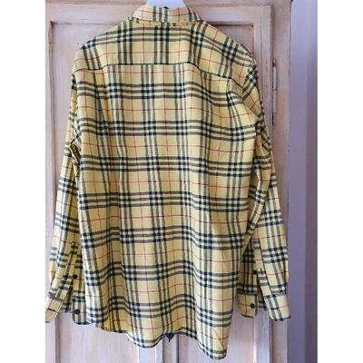 Pre-owned Iceberg Shirt In Yellow