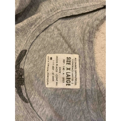 Pre-owned Allsaints Grey Cotton T-shirt