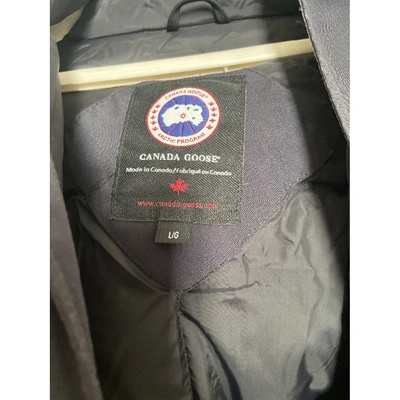 Pre-owned Canada Goose Expedition Black Cotton Coat