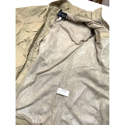 Pre-owned Armani Jeans Waistcoat In Beige