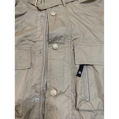 Pre-owned Armani Jeans Vest In Beige