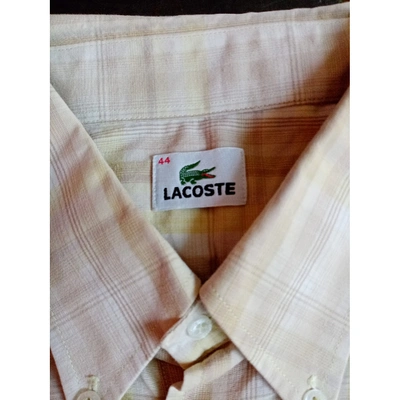 Pre-owned Lacoste Shirt In Other