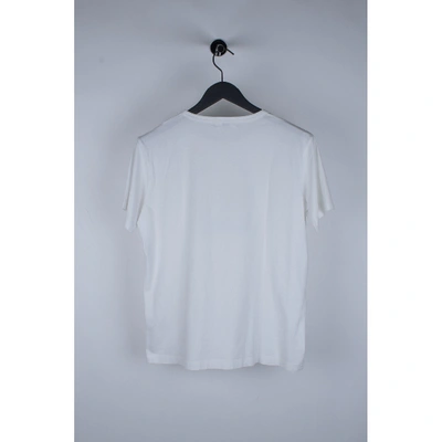 Pre-owned Yohji Yamamoto White Cotton T-shirt