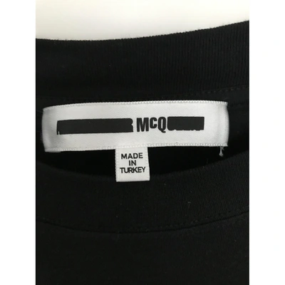 Pre-owned Mcq By Alexander Mcqueen Black Cotton T-shirt