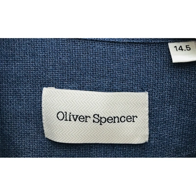 Pre-owned Oliver Spencer Shirt In Blue