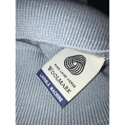 Pre-owned Courrèges Blue Wool Knitwear & Sweatshirts