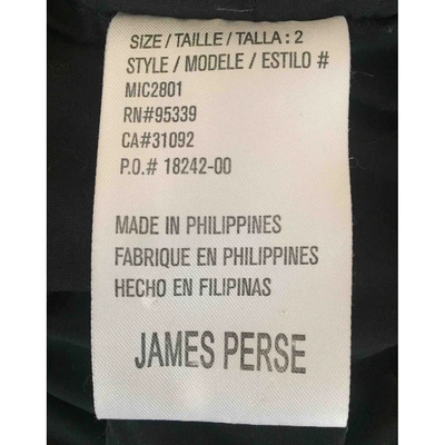 Pre-owned James Perse Black Jacket
