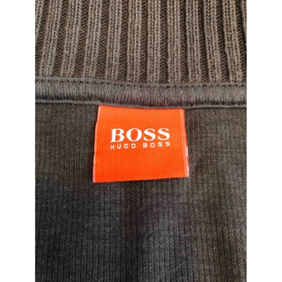 Pre-owned Hugo Boss Green Cotton Knitwear & Sweatshirts