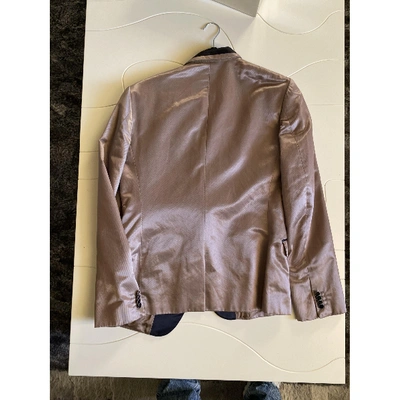Pre-owned Dolce & Gabbana Silk Jacket In Gold