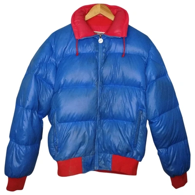 Pre-owned Moncler Classic Jacket In Blue