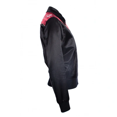 Pre-owned Saint Laurent Black Cotton Jacket