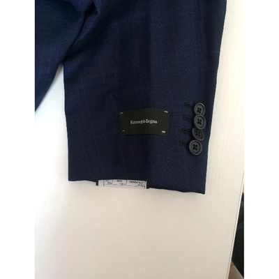 Pre-owned Ermenegildo Zegna Navy Wool Jacket