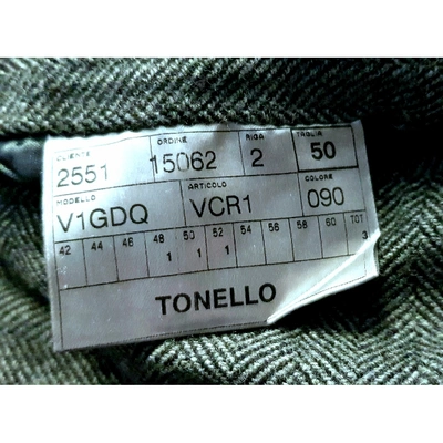 Pre-owned Tonello Grey Tweed Jacket