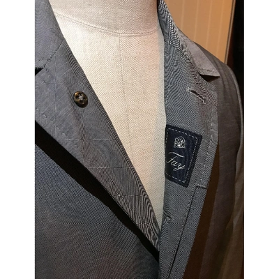 Pre-owned Fay Grey Jacket