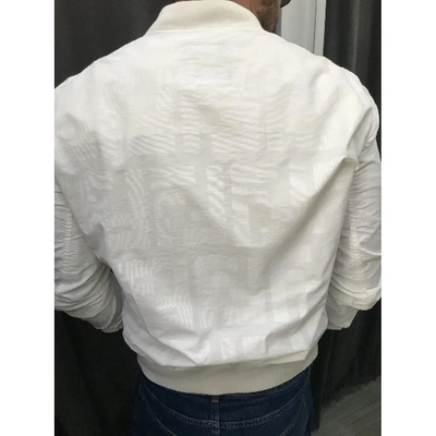 Pre-owned Fendi Jacket In White