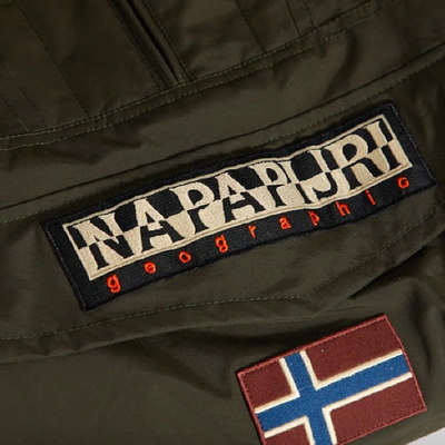 Pre-owned Napapijri Khaki Polyester Coat